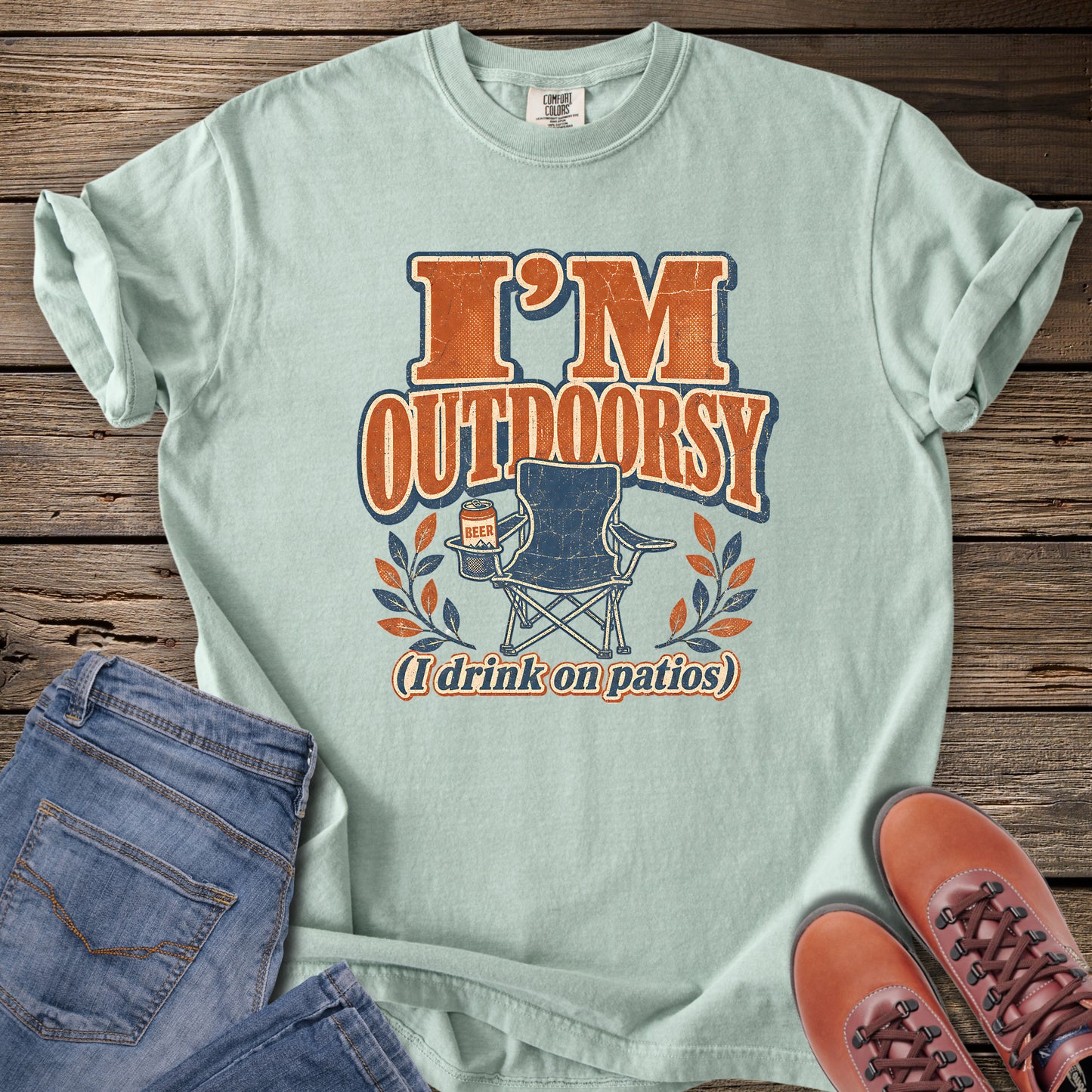 I'm Outdoorsy Humor T-Shirt