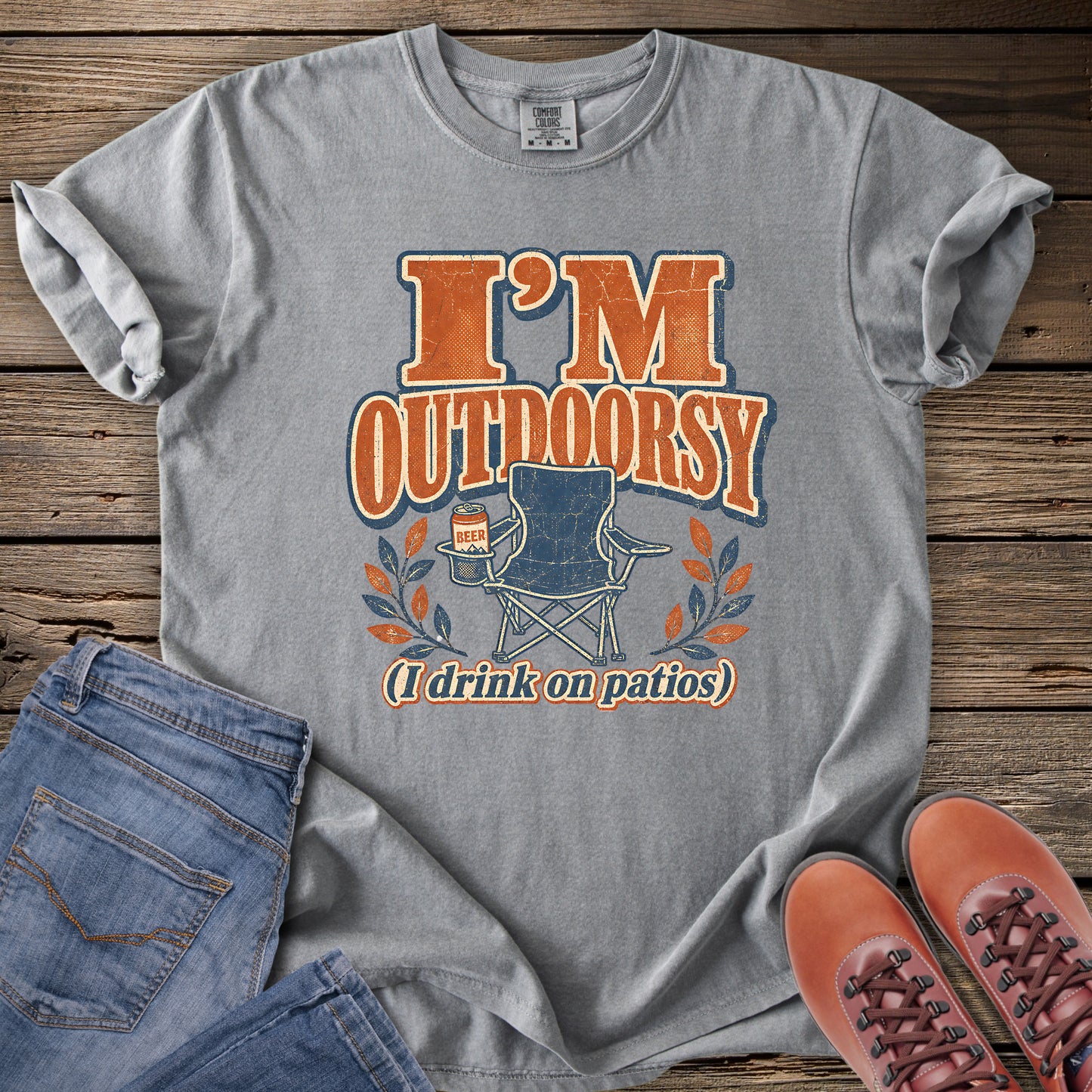 I'm Outdoorsy Humor T-Shirt
