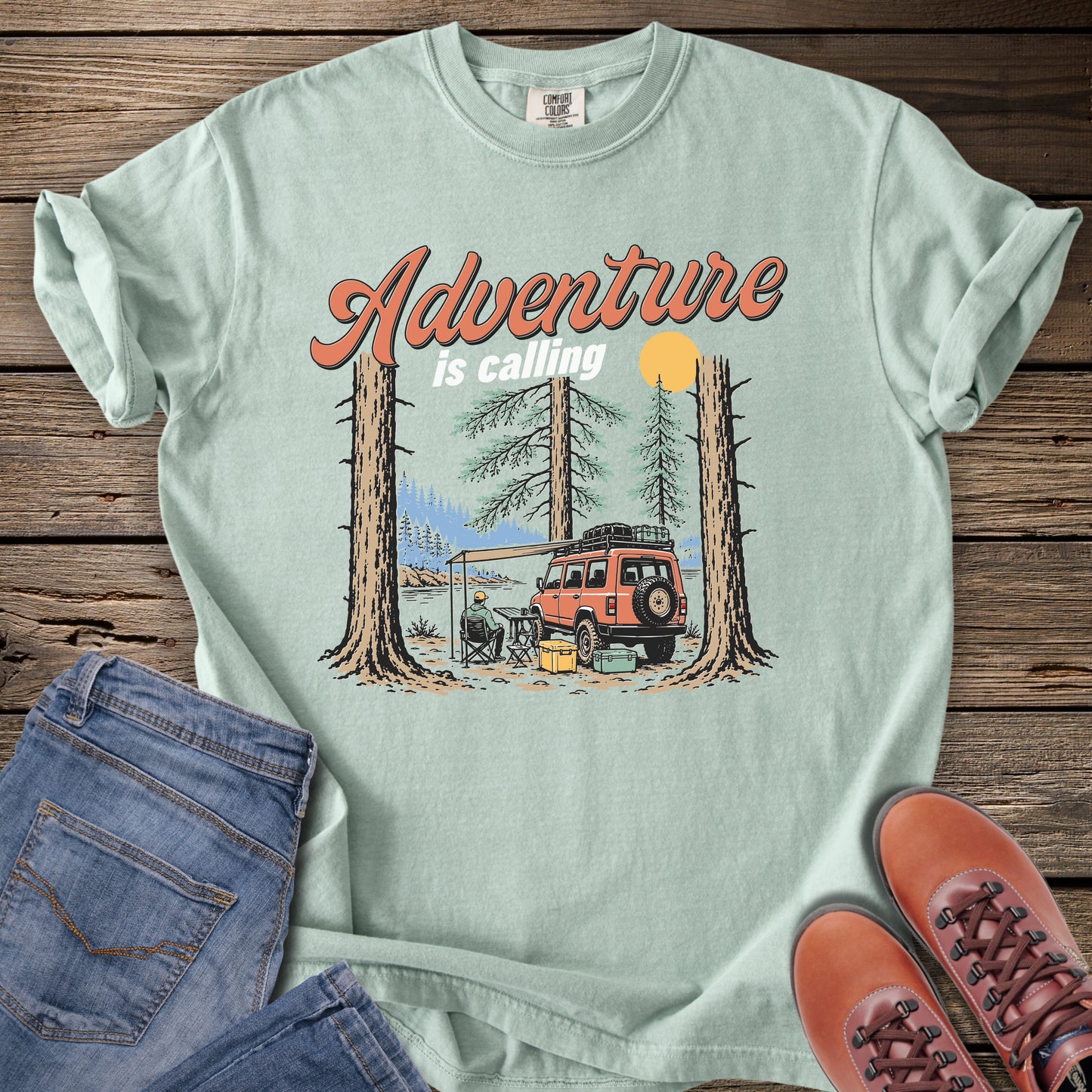 Adventure Campfire T‑Shirt