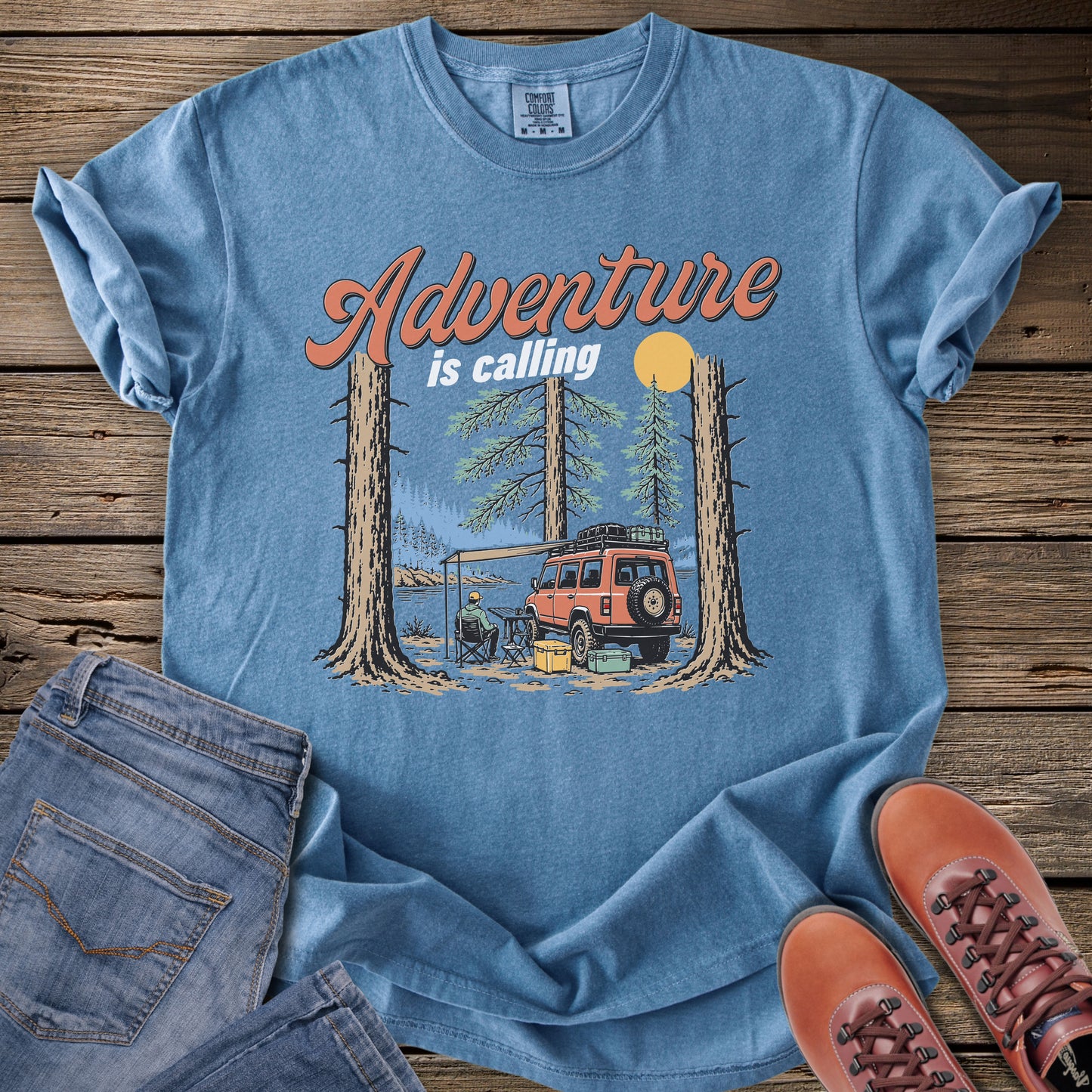 Adventure Campfire T‑Shirt