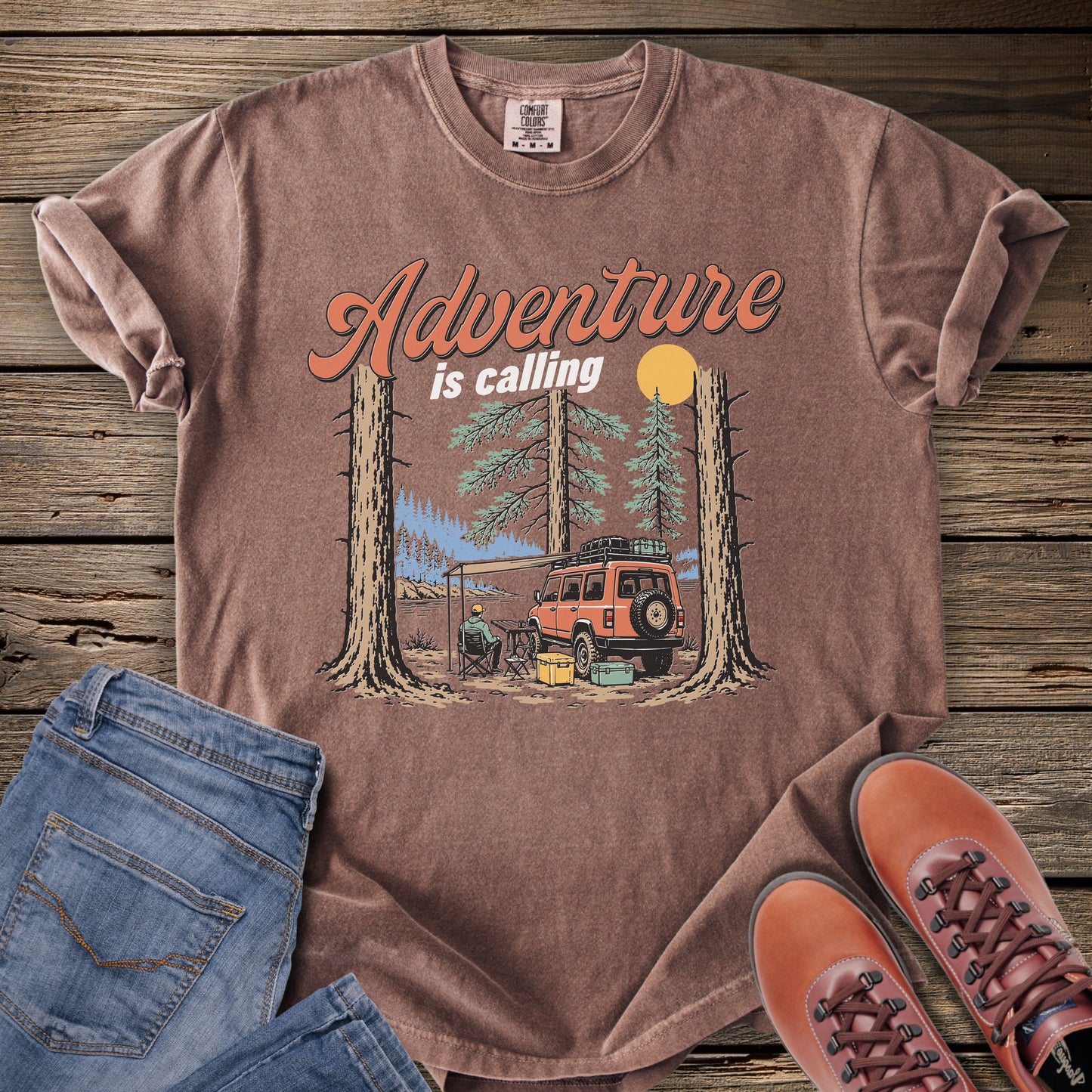 Adventure Campfire T‑Shirt