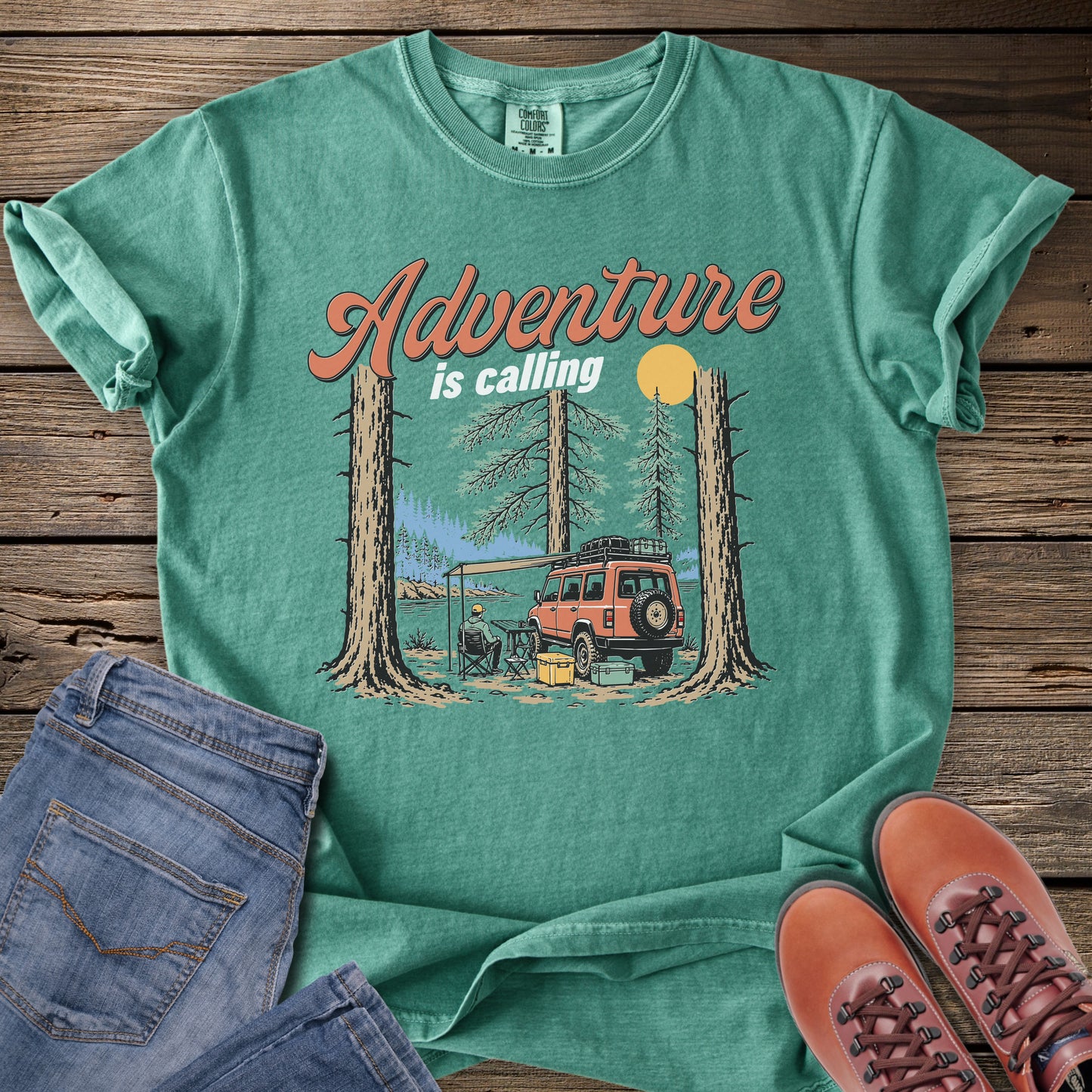 Adventure Campfire T‑Shirt