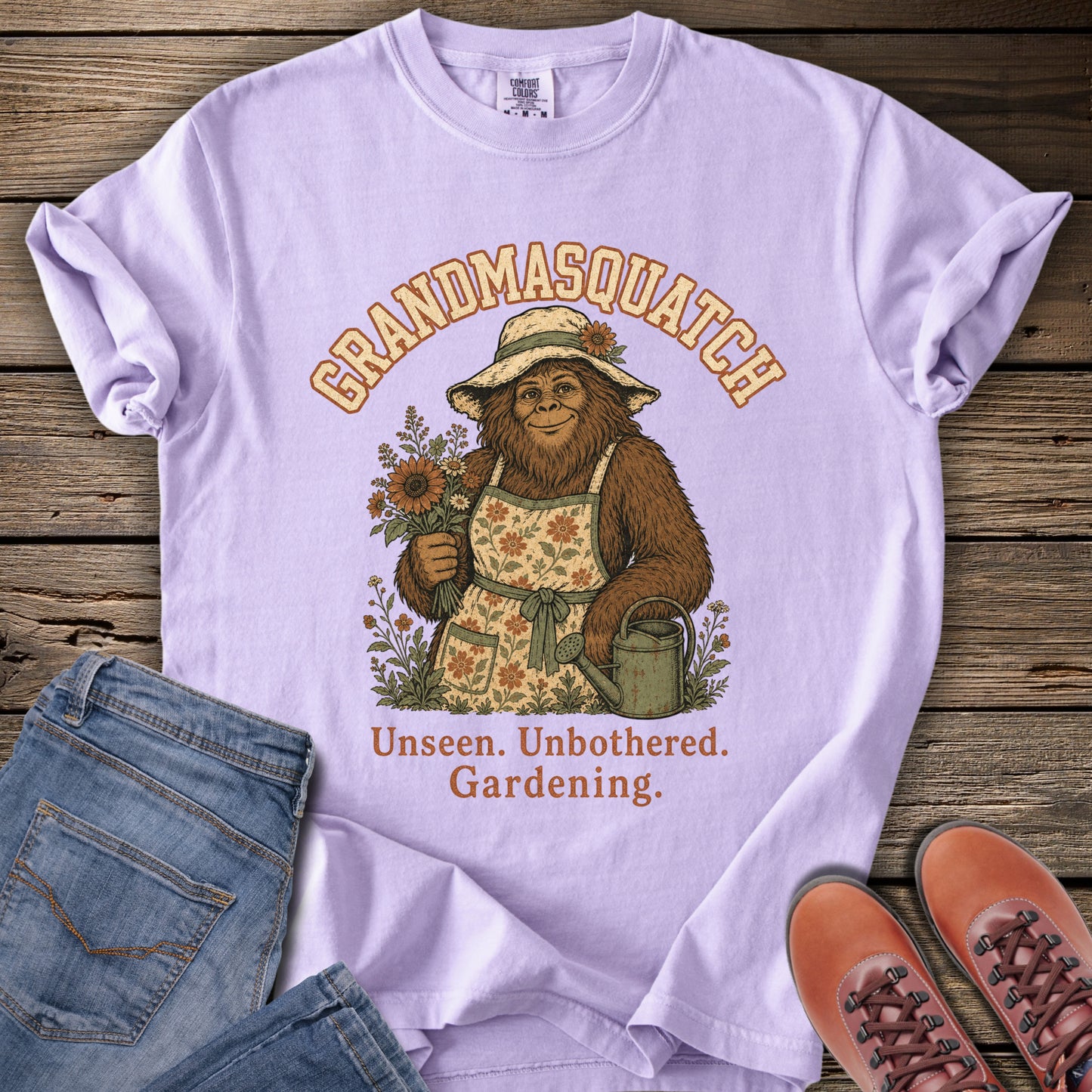 Grandmasquatch Gardening T-Shirt