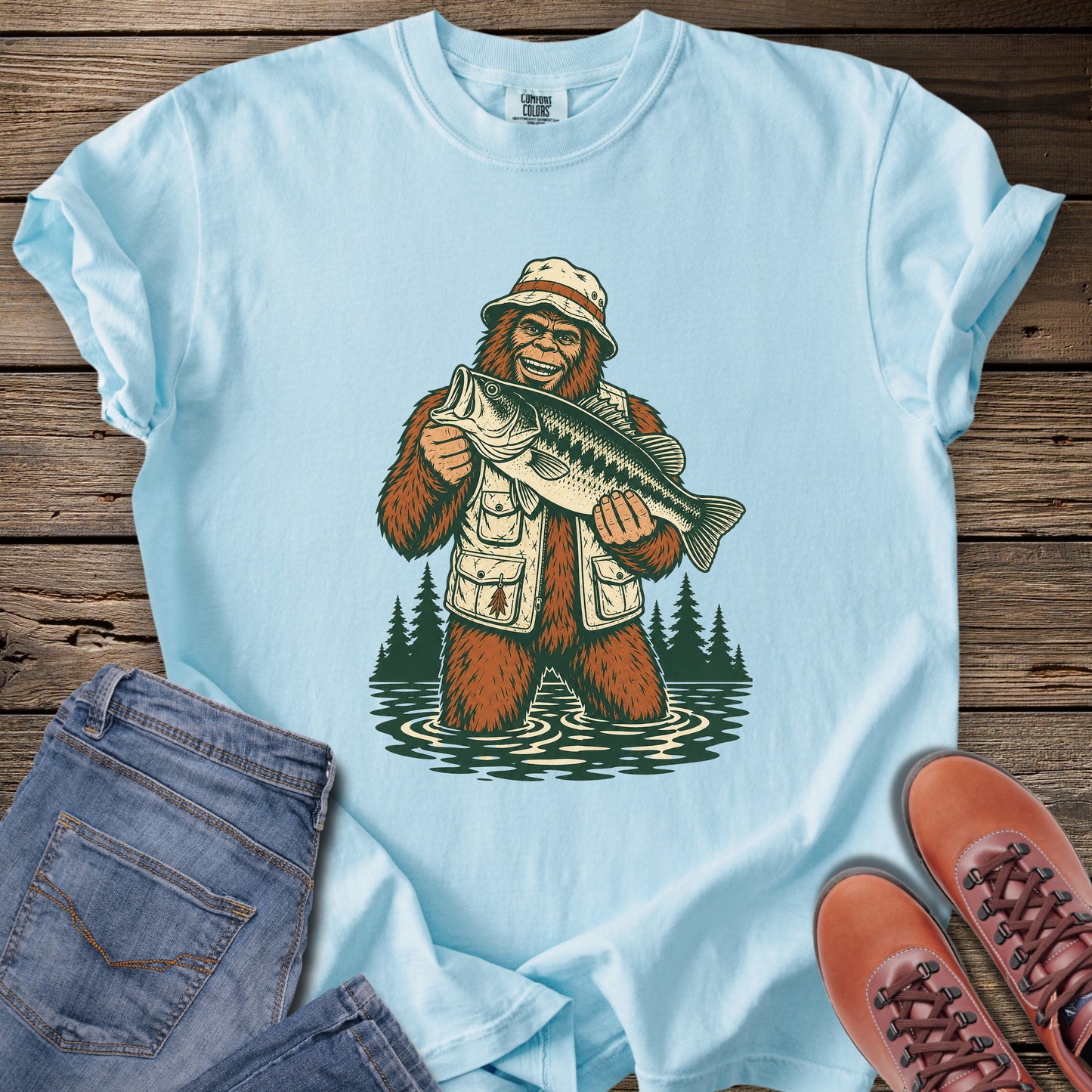 Squatch Fishing T-Shirt