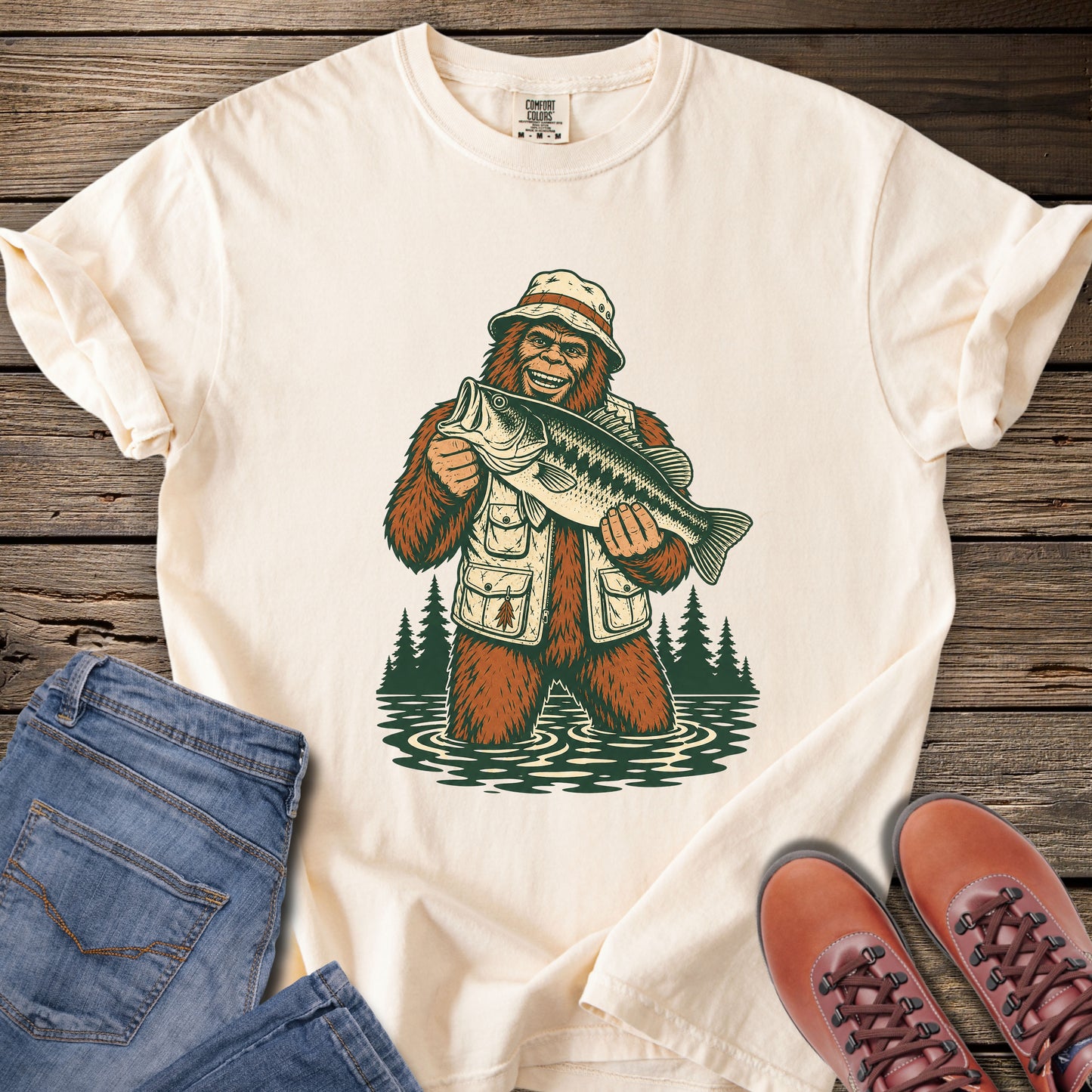 Squatch Fishing T-Shirt