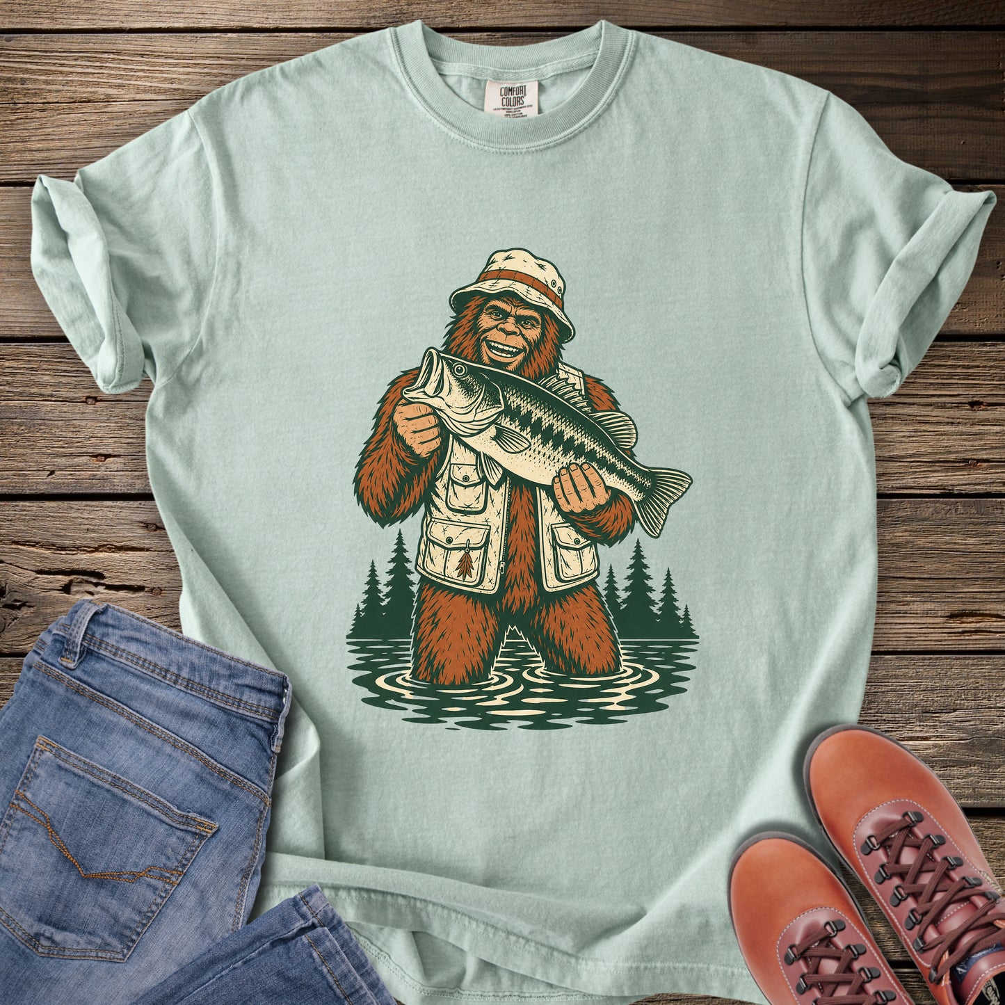 Squatch Fishing T-Shirt