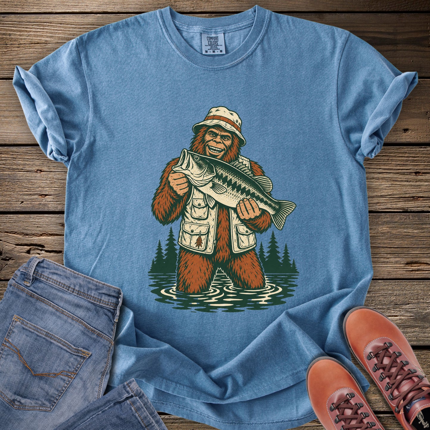 Squatch Fishing T-Shirt