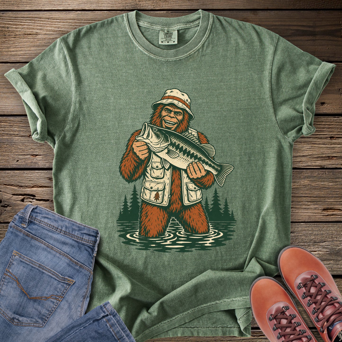 Squatch Fishing T-Shirt
