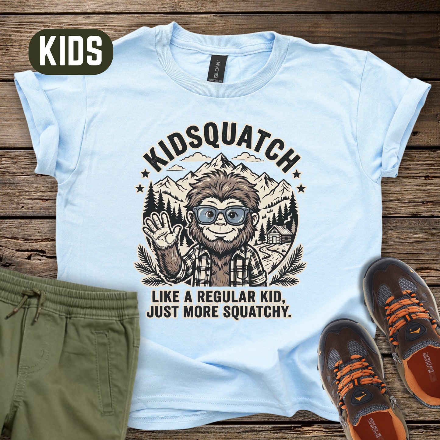 Kidsquatch T‑Shirt