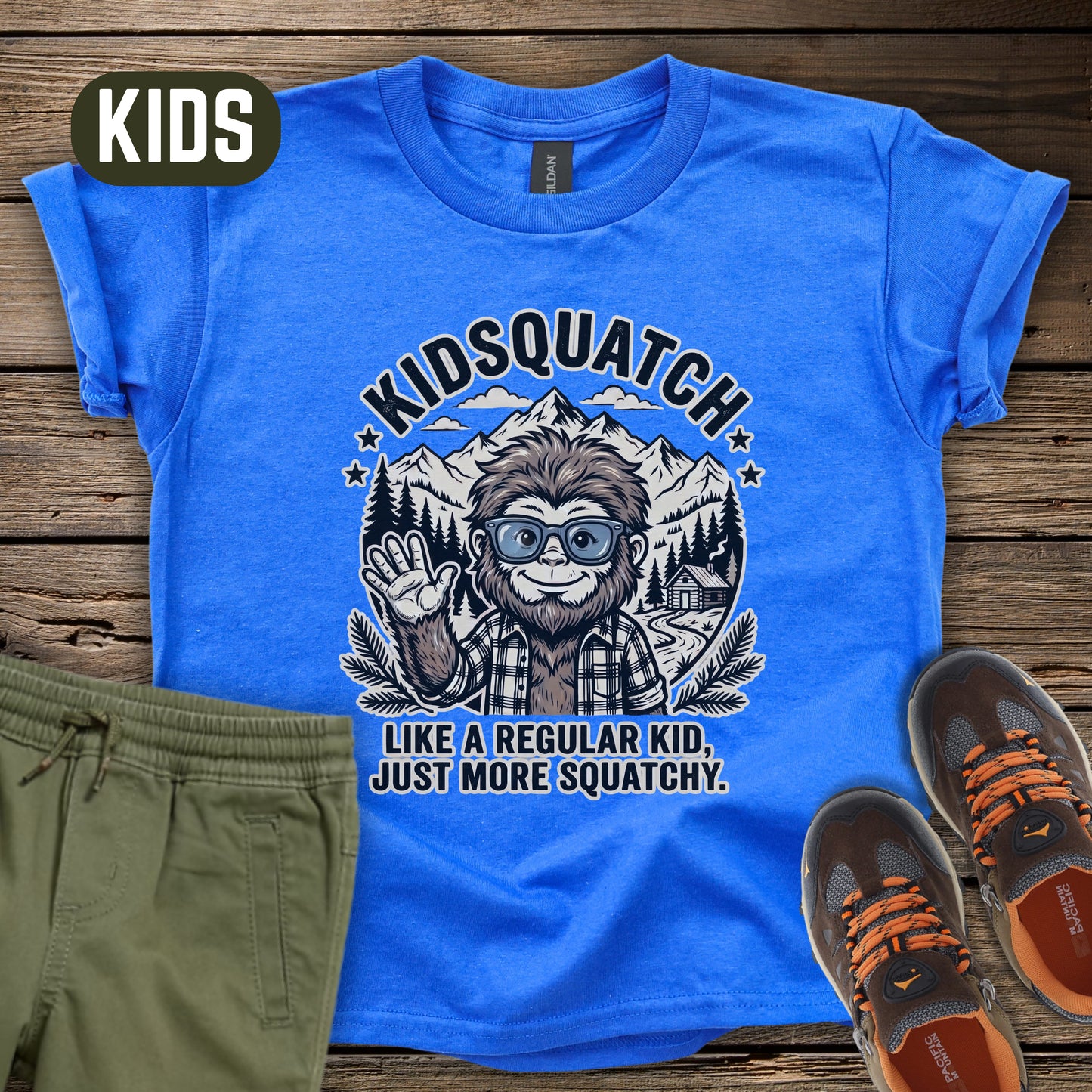 Kidsquatch T‑Shirt