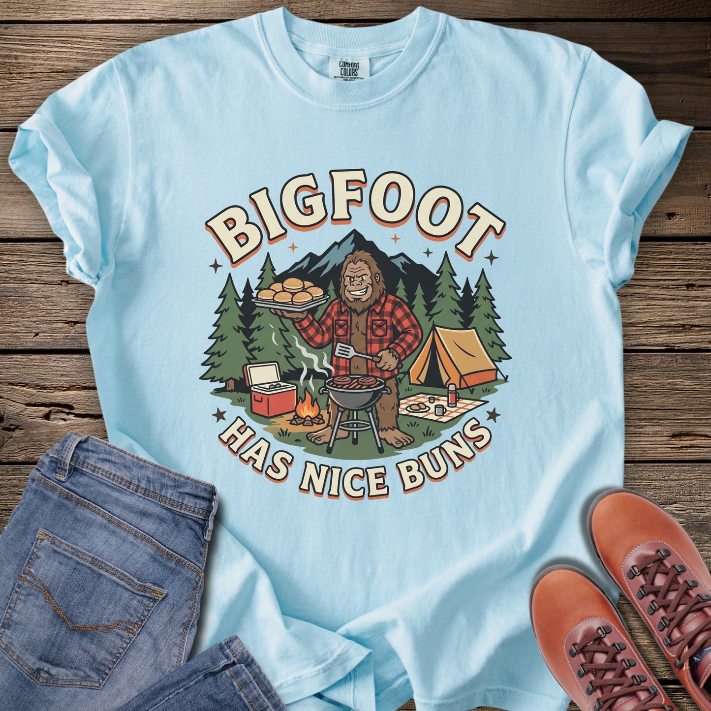 Bigfoot Has Nice Buns T-Shirt