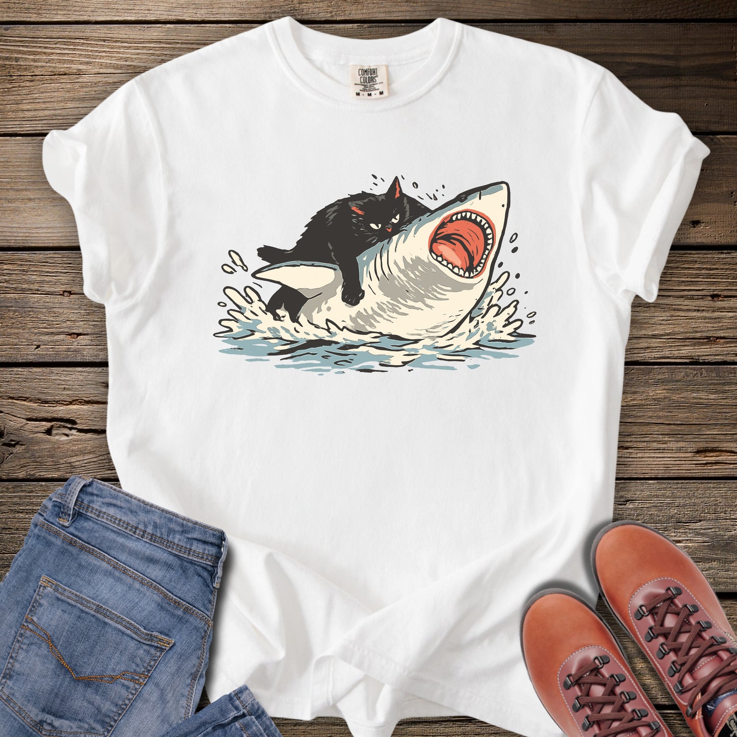 Meowgalodon T-Shirt