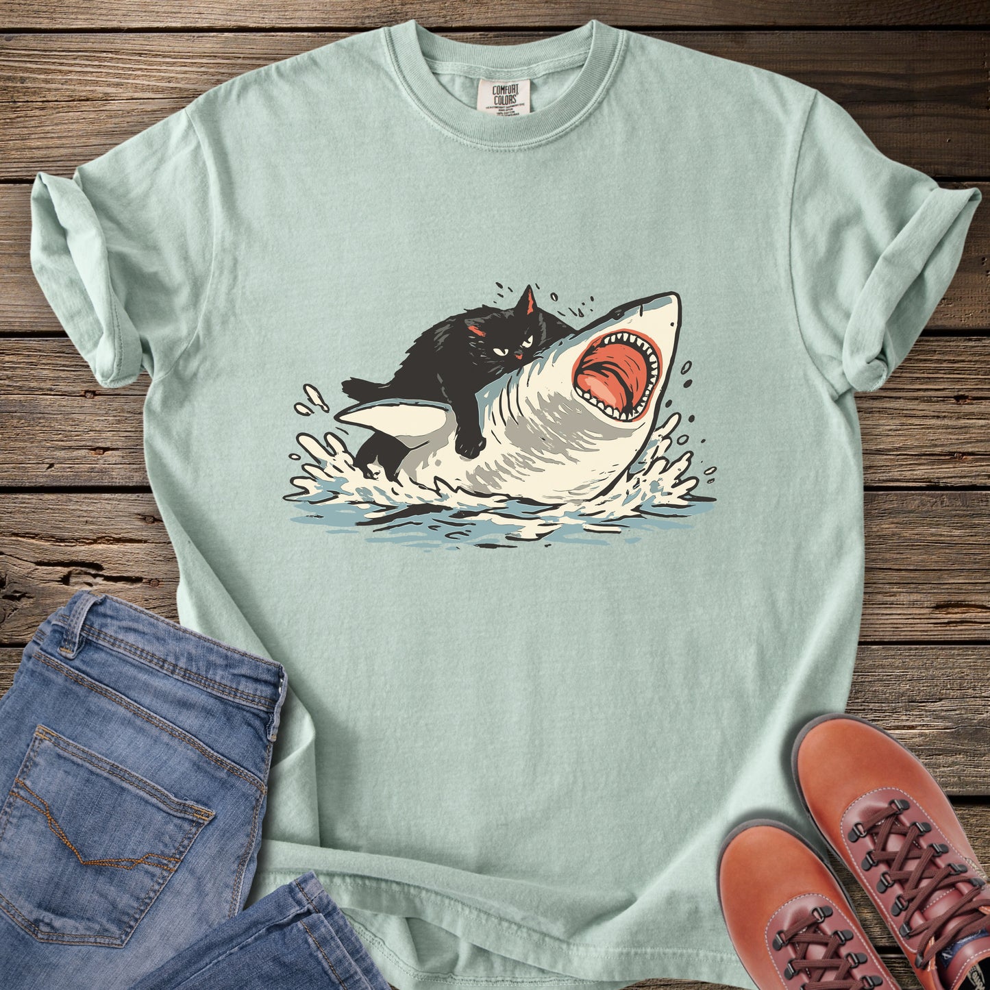 Meowgalodon T-Shirt
