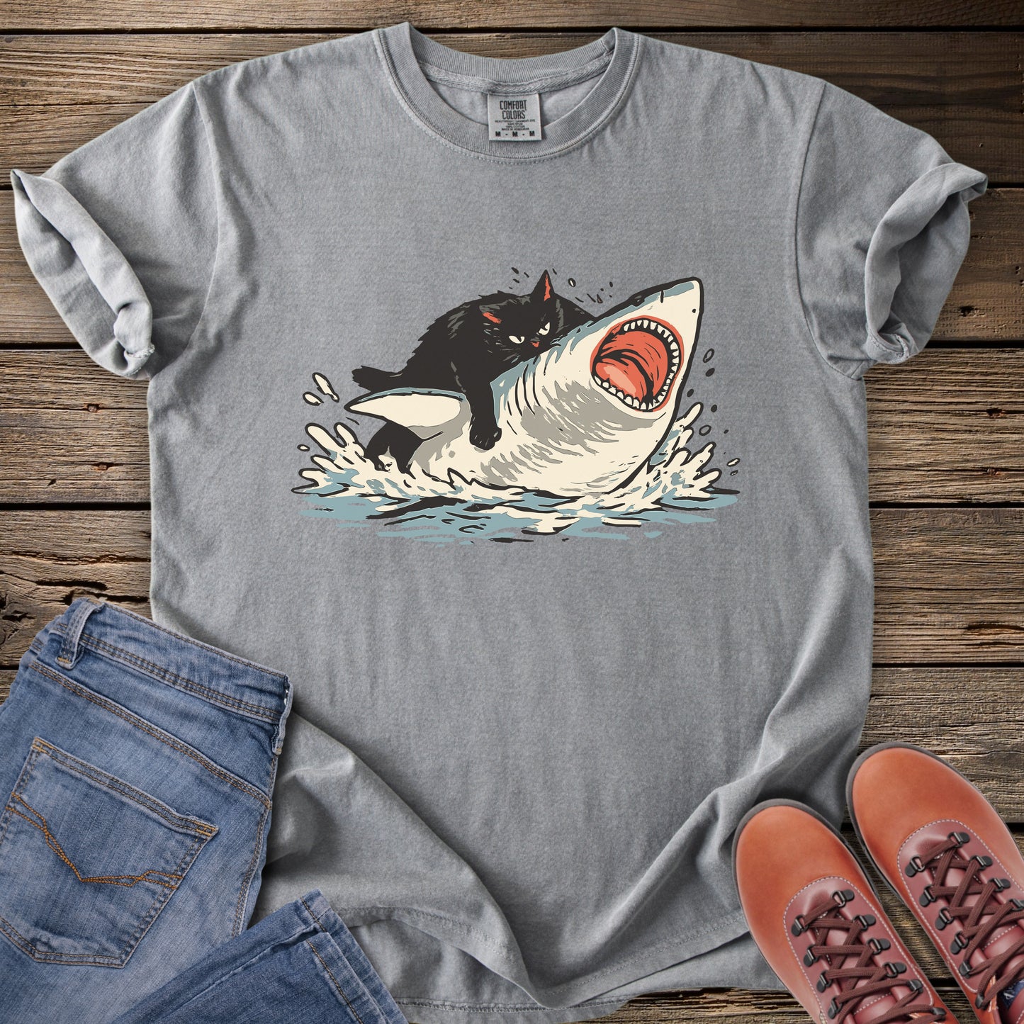 Meowgalodon T-Shirt