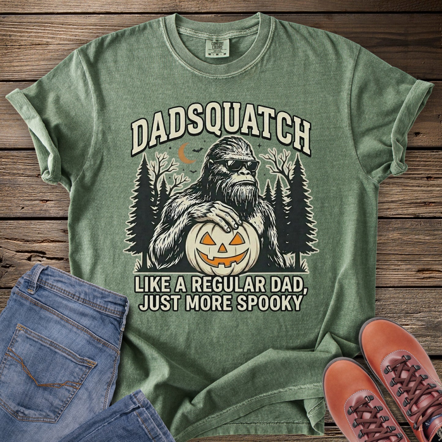 Spooky Dadsquatch T-Shirt