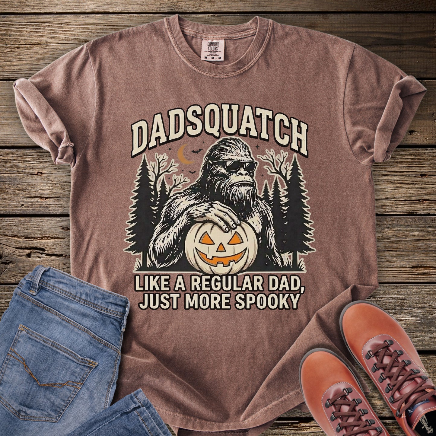 Spooky Dadsquatch T-Shirt