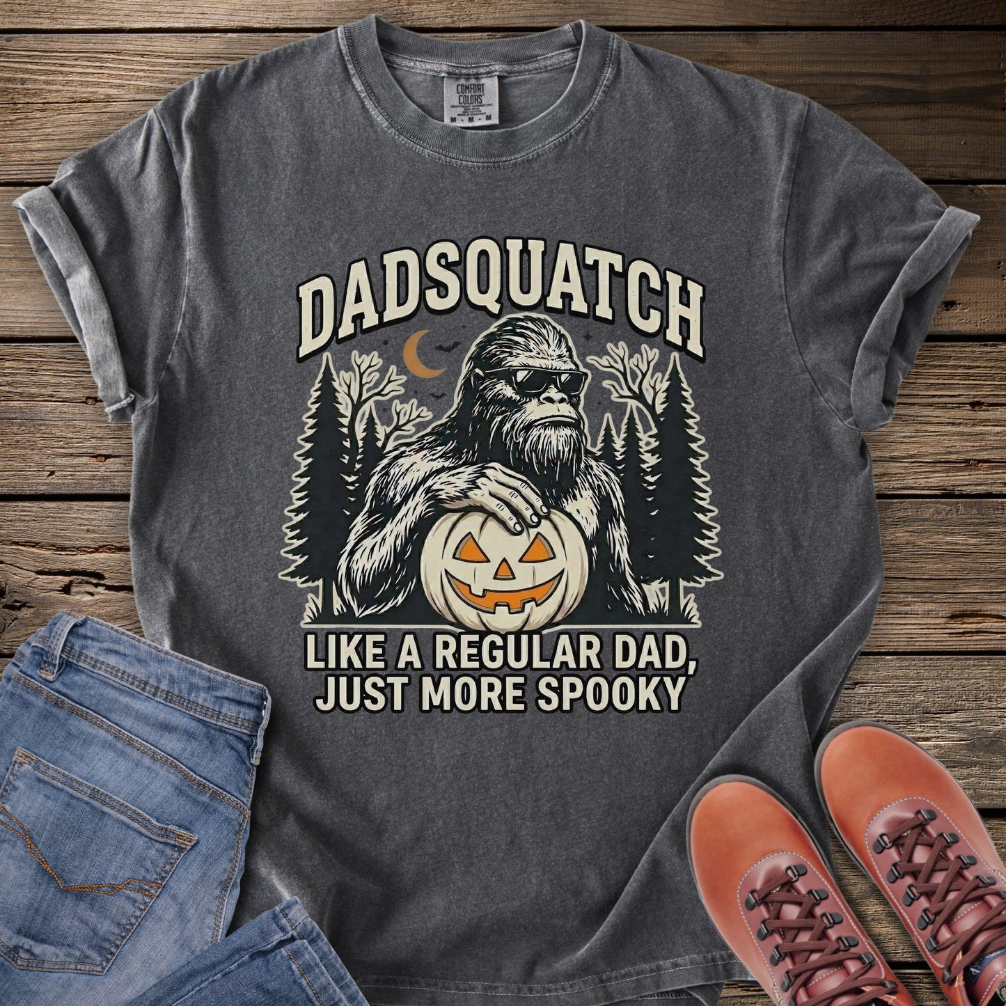 Spooky Dadsquatch T-Shirt