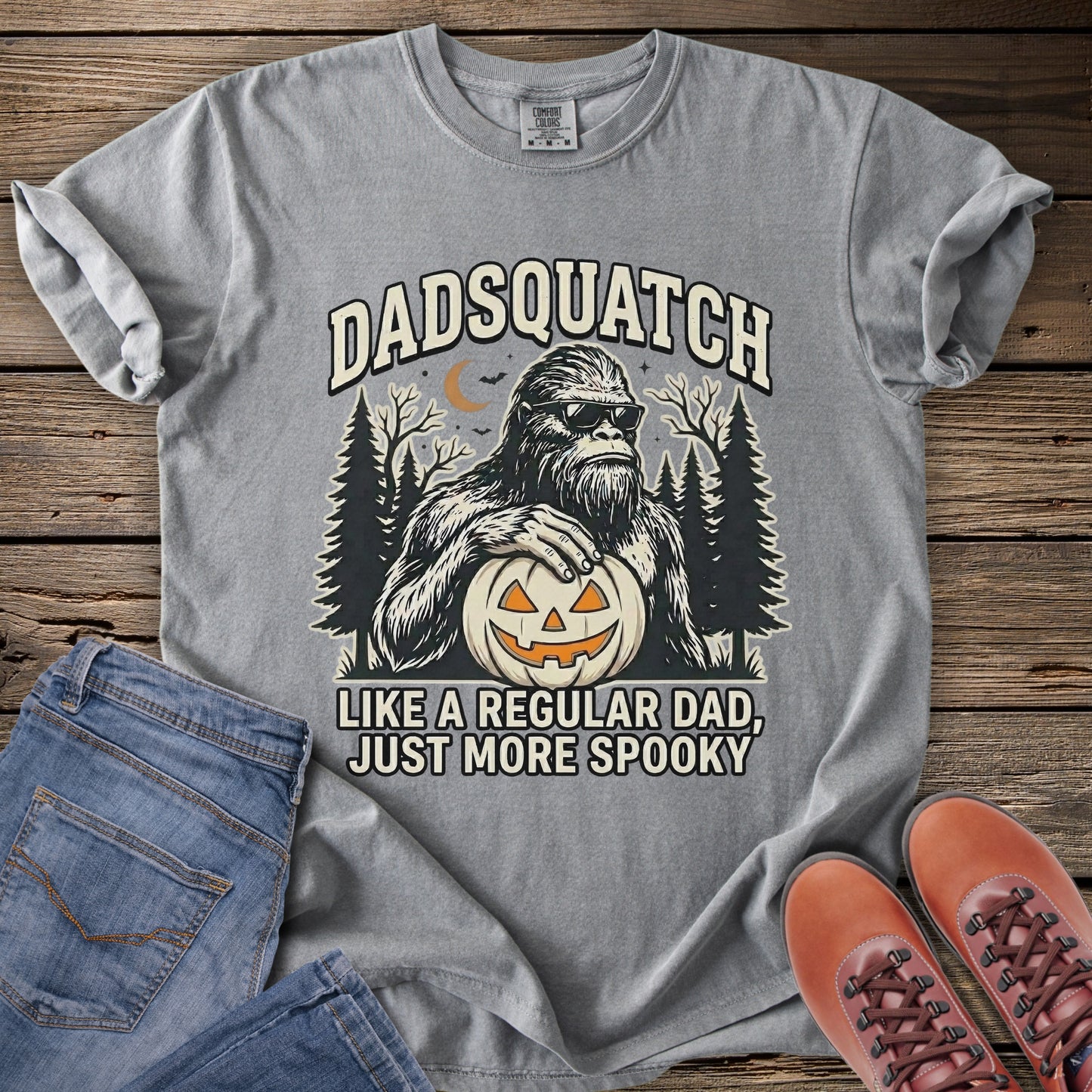Spooky Dadsquatch T-Shirt
