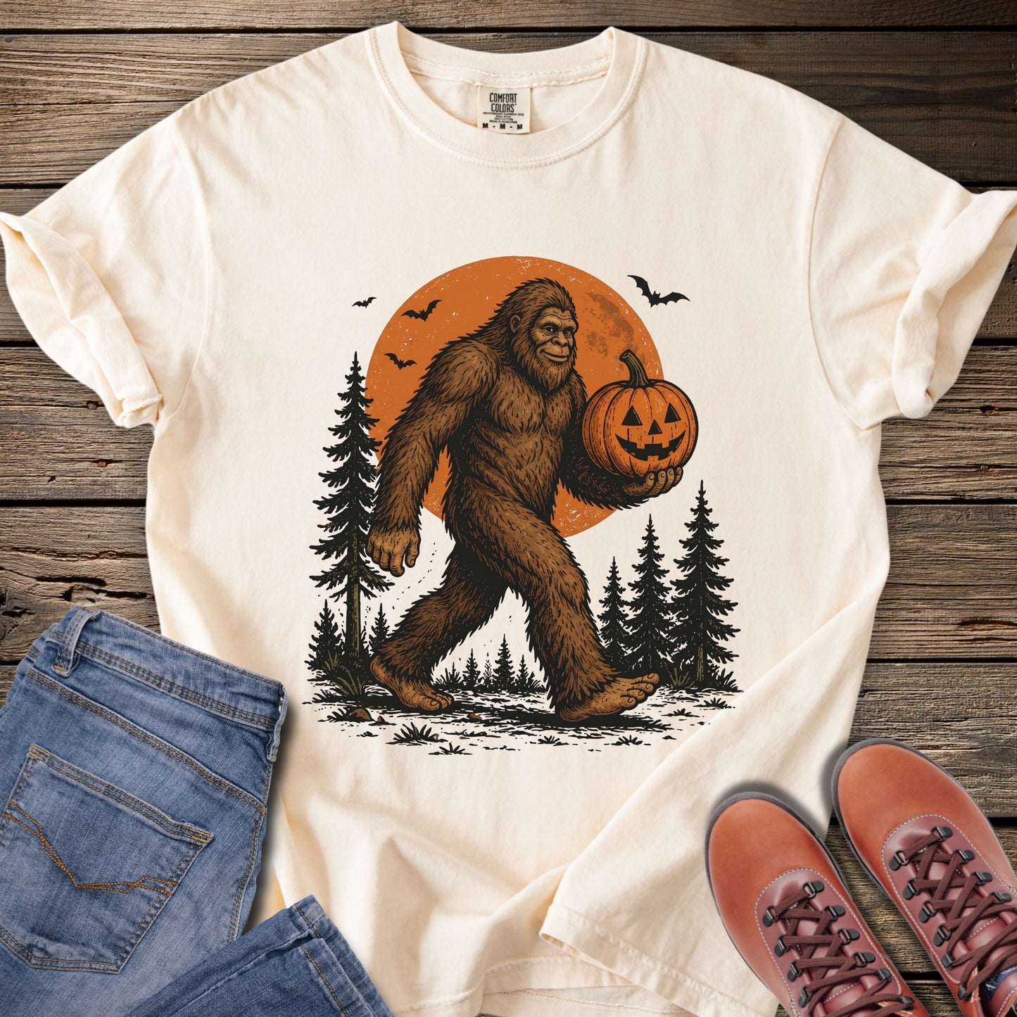 Sasquatching Through Spooky Season T-Shirt