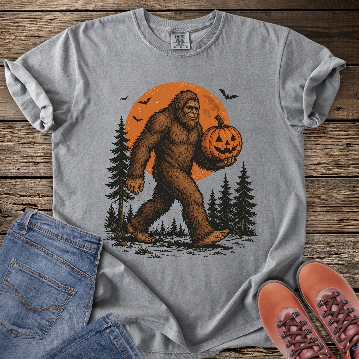 Sasquatching Through Spooky Season T-Shirt