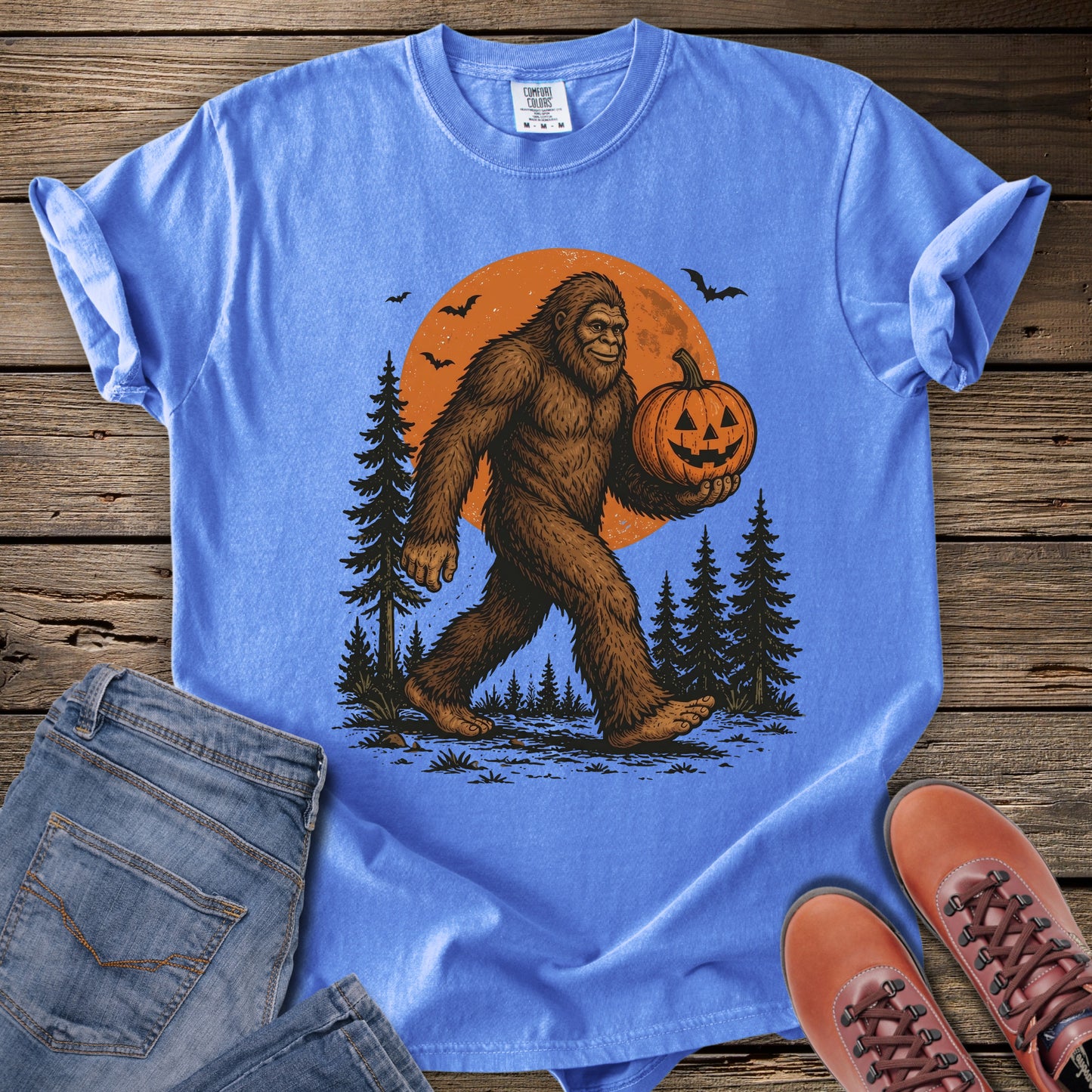 Sasquatching Through Spooky Season T-Shirt