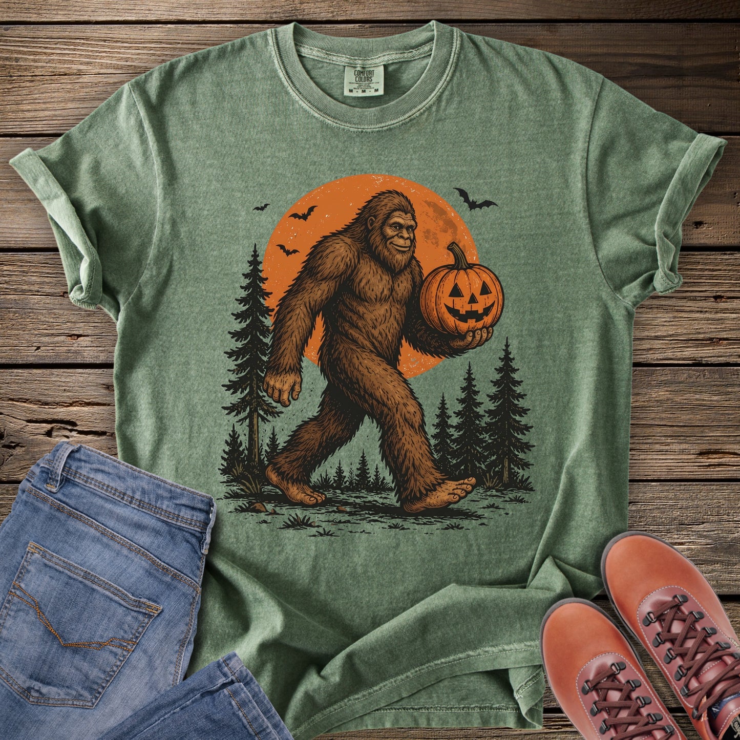 Sasquatching Through Spooky Season T-Shirt