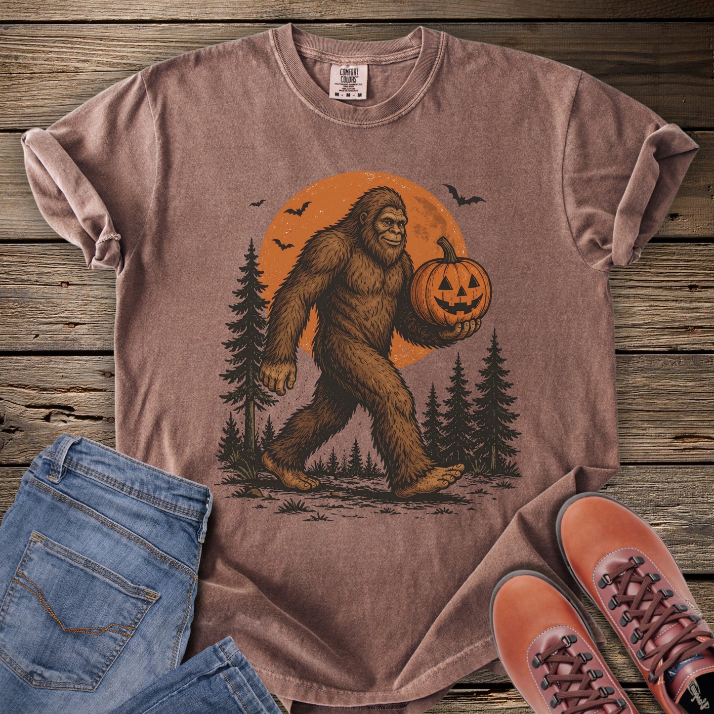 Sasquatching Through Spooky Season T-Shirt