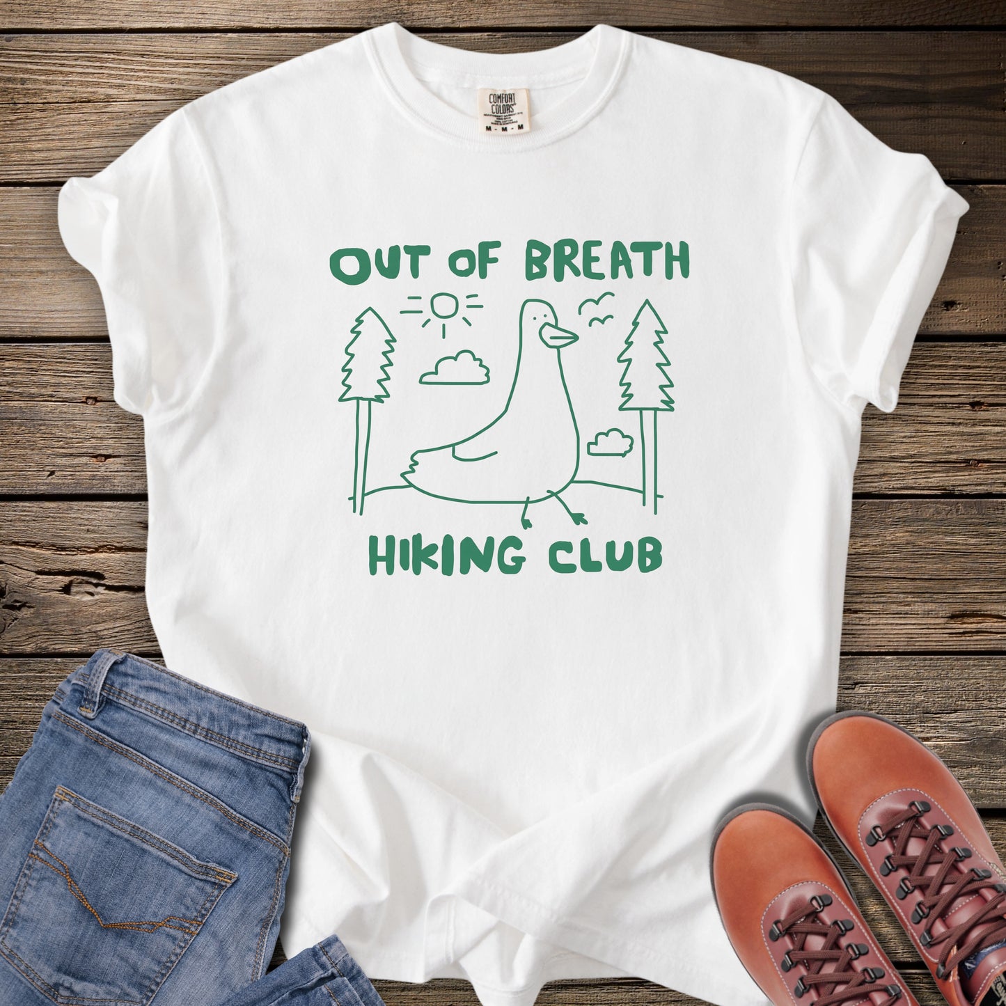 Out of Breath Hiking Club T-Shirt
