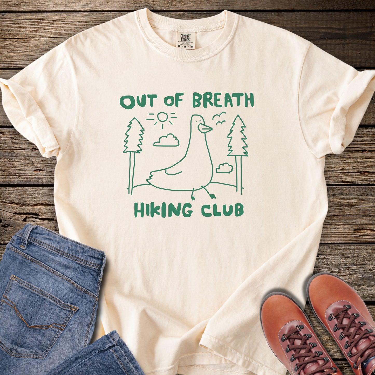 Out of Breath Hiking Club T-Shirt