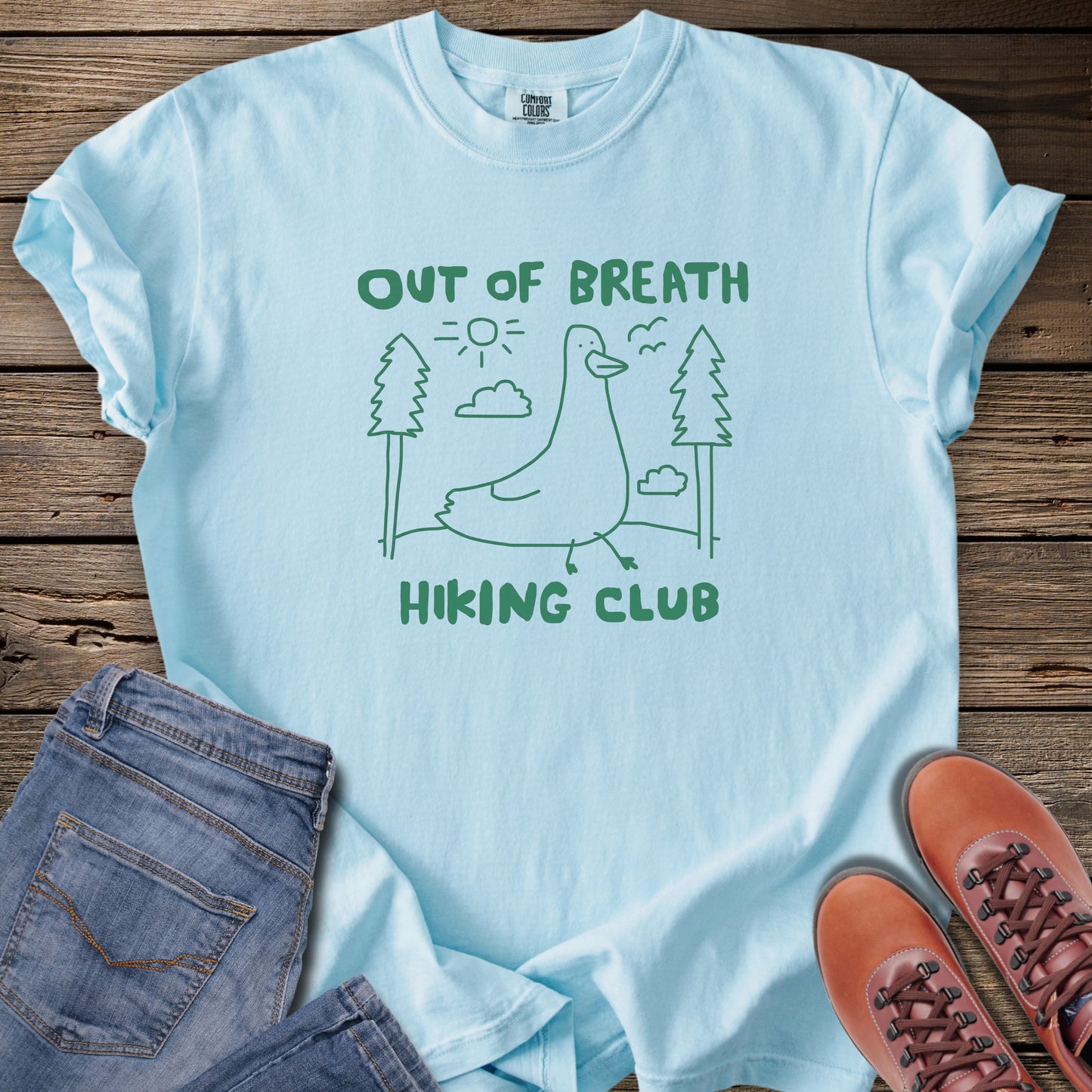 Out of Breath Hiking Club T-Shirt