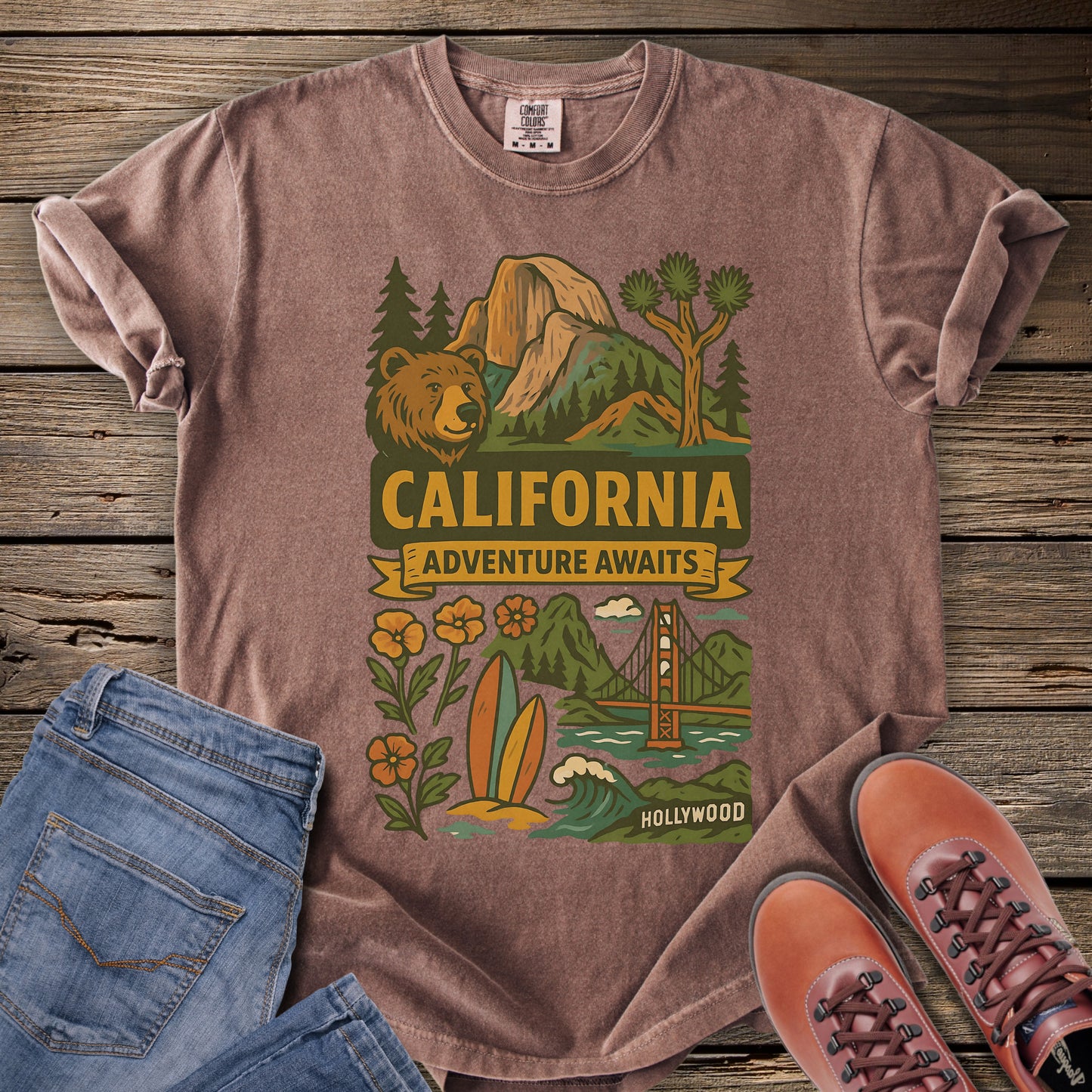 California Adventure Awaits T-Shirt