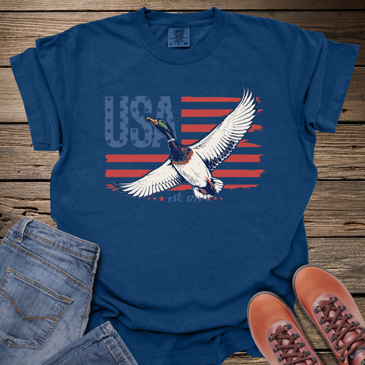 Mallard Duck USA T-Shirt